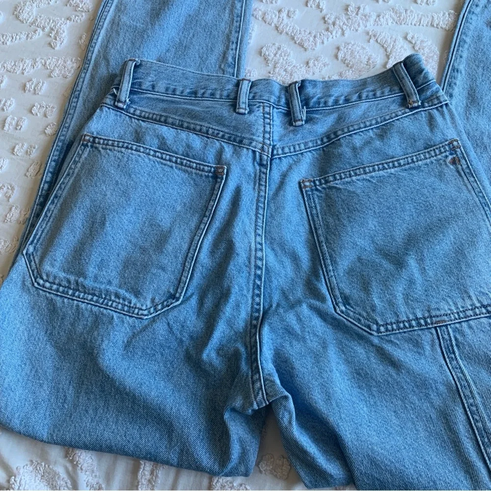 Women’s 27 MADEWELL The '90s Straight Jean Hazelfern Wash Shadow-Panel Edition